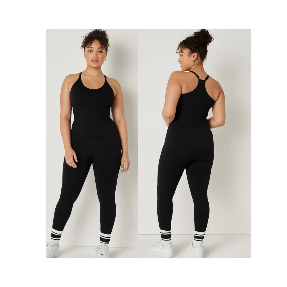 Victoria's Secret PINK Active Seamless One-Piece Jumpsuit S Workout Gym Yoga